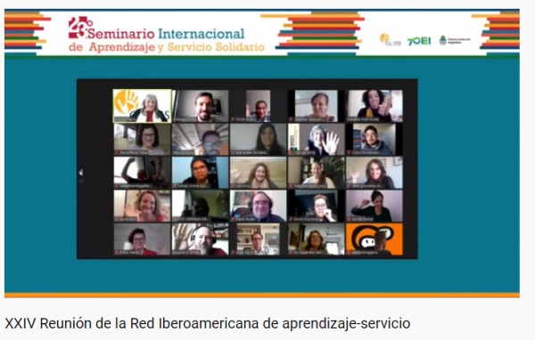 ORSIES na reunião da Red Iberoamericana de Aprendizaje-Servicio